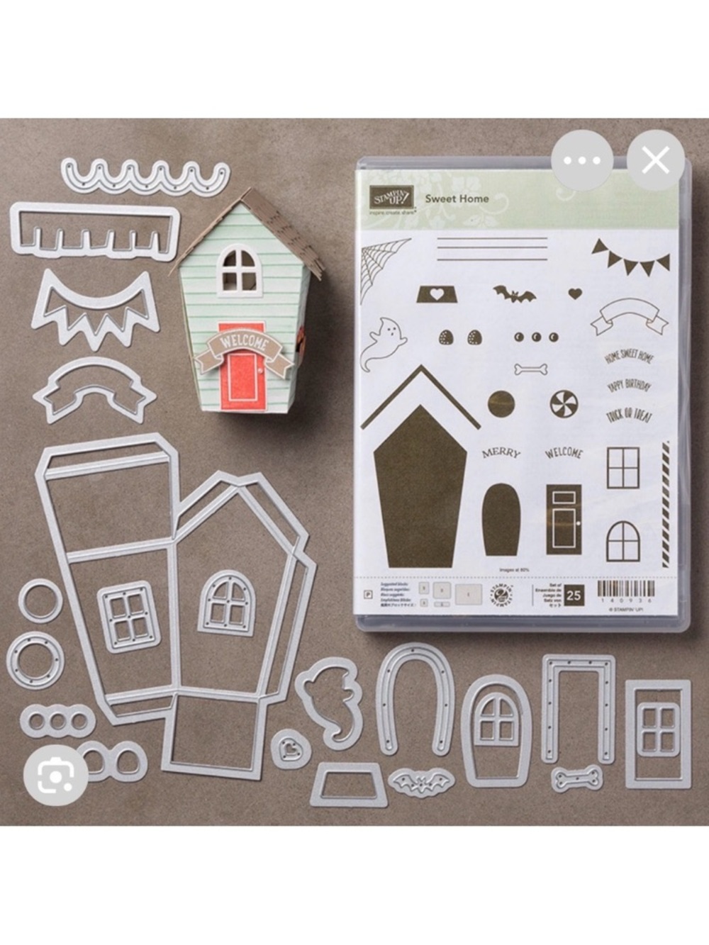 Stampin' Up! Sweet Home Stamp & Die Bundle. New